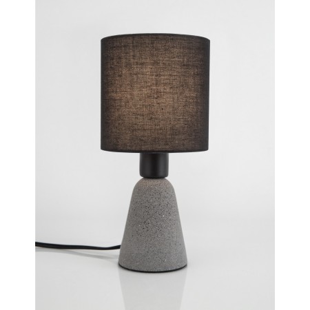 szara wspaniała lampa stojąca - stołowa  Luces Exclusivas IBAGUE LE42967