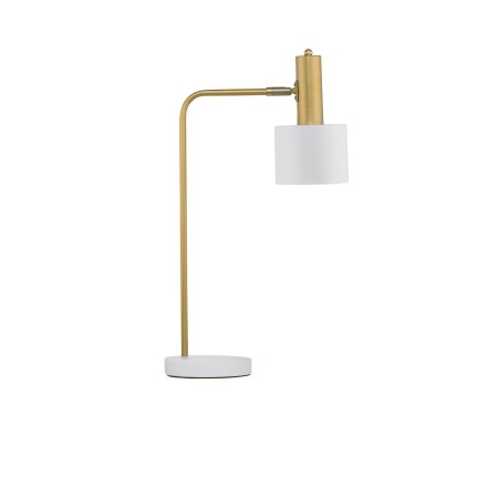 złota designerska lampa stojąca - stołowa Luces Exclusivas FRESNILLO LE42971