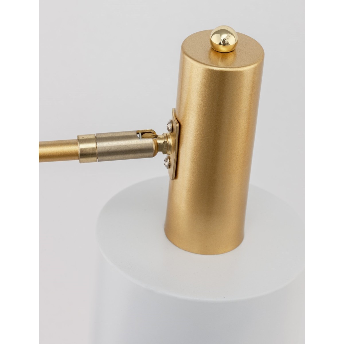 złota designerska lampa stojąca - stołowa Luces Exclusivas FRESNILLO LE42971