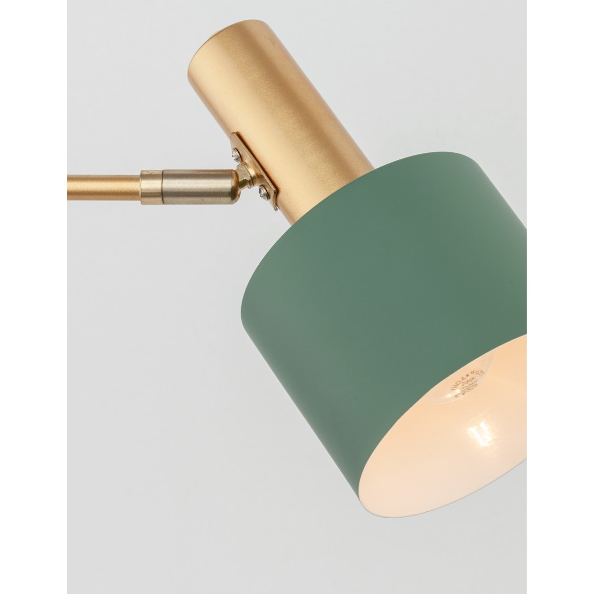 złota wyszukana lampa stojąca - stołowa Luces Exclusivas FRESNILLO LE42972