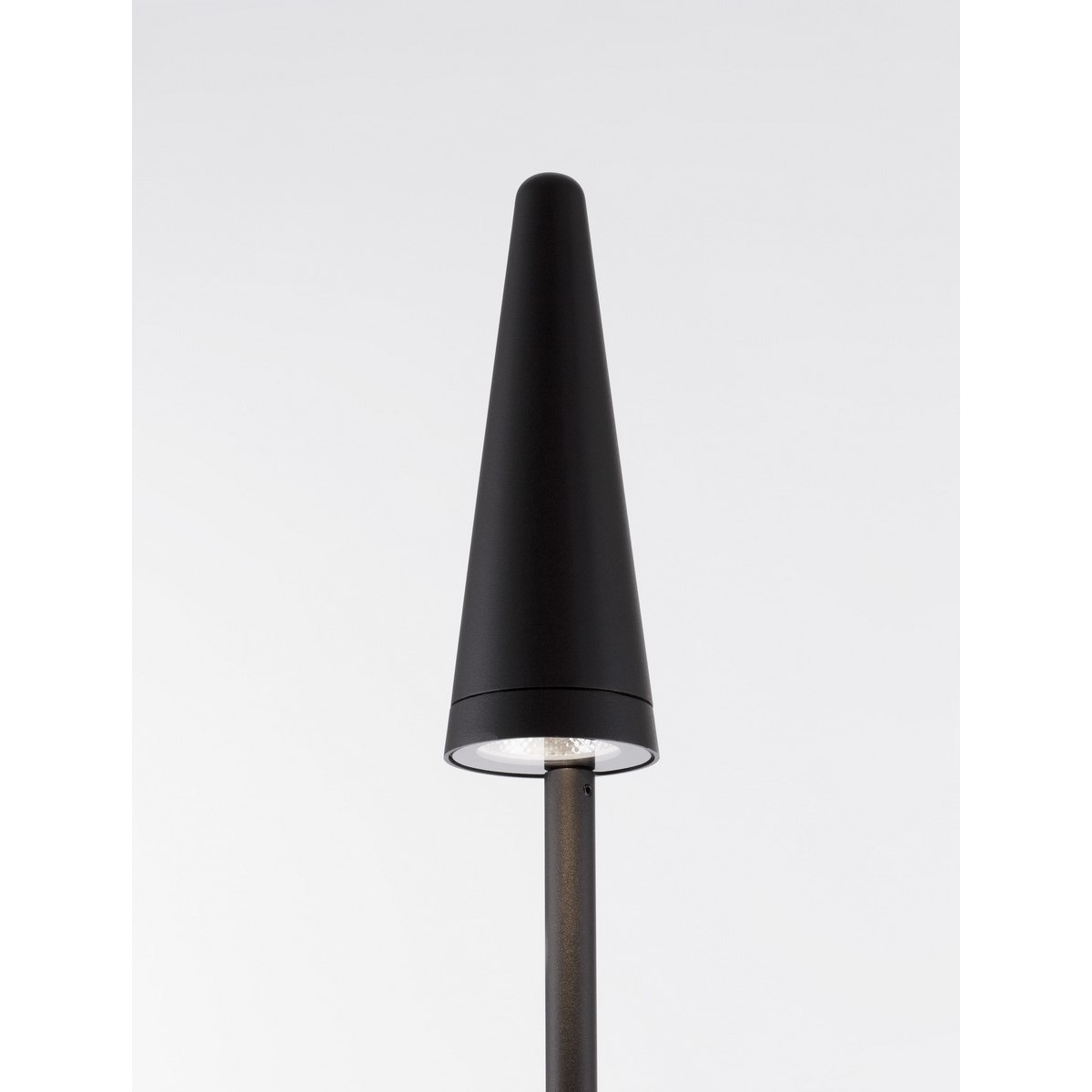 czarna nowoczesna lampa zewnętrzna - stojąca Luces Exclusivas YUCATAN LE71463