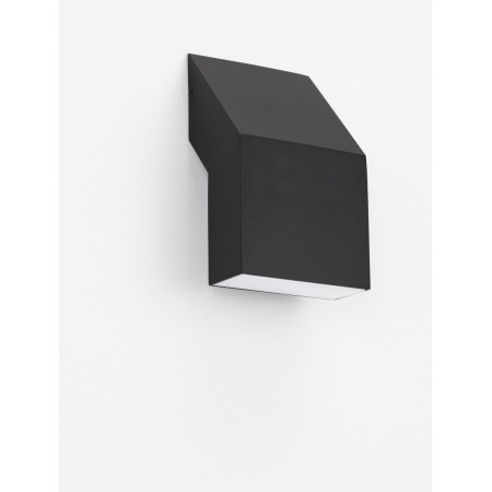 czarna modna lampa zewnętrzna - ścienna Luces Exclusivas MONCLOVA LE71471