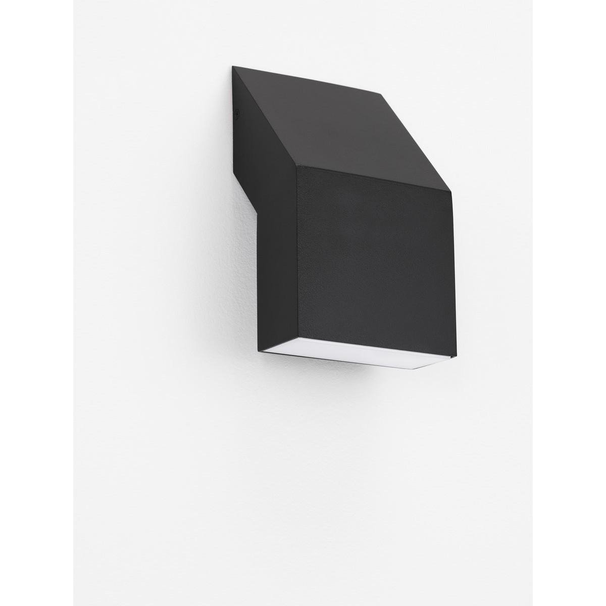 czarna modna lampa zewnętrzna - ścienna Luces Exclusivas MONCLOVA LE71471