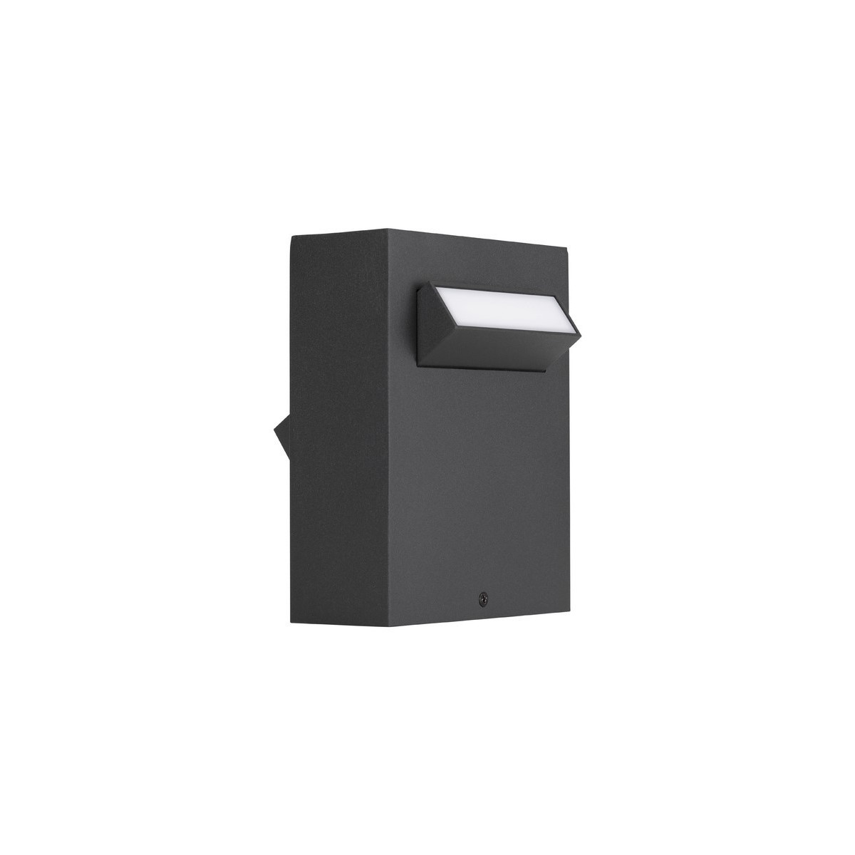 czarna wyszukana lampa zewnętrzna - ścienna Luces Exclusivas MONCLOVA LE71478