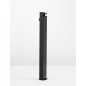 czarna modna lampa zewnętrzna - stojąca Luces Exclusivas MONCLOVA LE71480