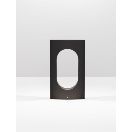 czarna designerska lampa zewnętrzna - stojąca Luces Exclusivas CORTAZAR LE71486