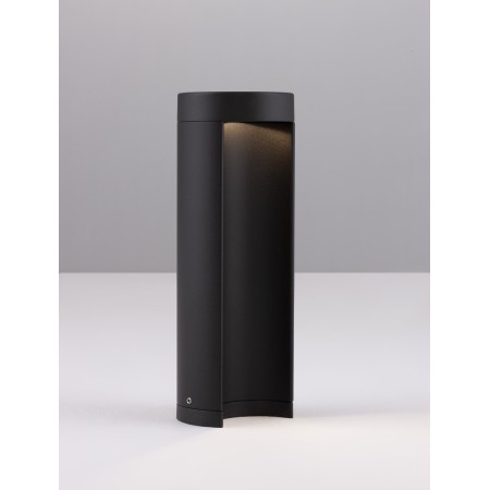 czarna nowoczesna lampa zewnętrzna - stojąca Luces Exclusivas MOROLEON LE71490