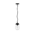 szara elegancka lampa zewnętrzna - wisząca Luces Exclusivas JUCHITAN LE71501