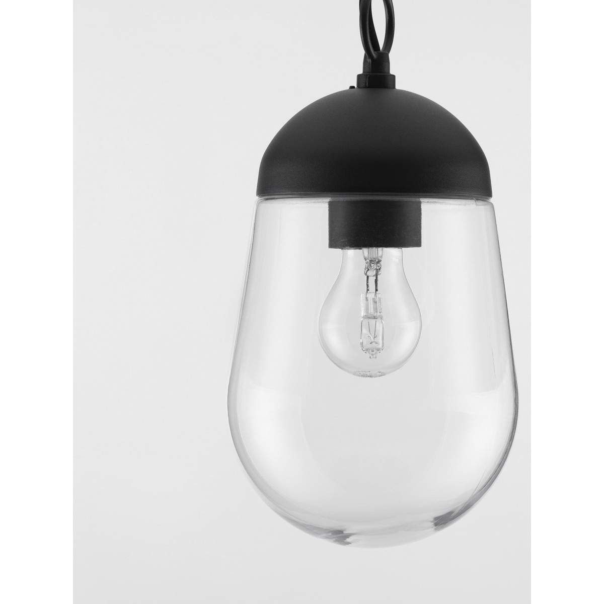 szara elegancka lampa zewnętrzna - wisząca Luces Exclusivas JUCHITAN LE71501