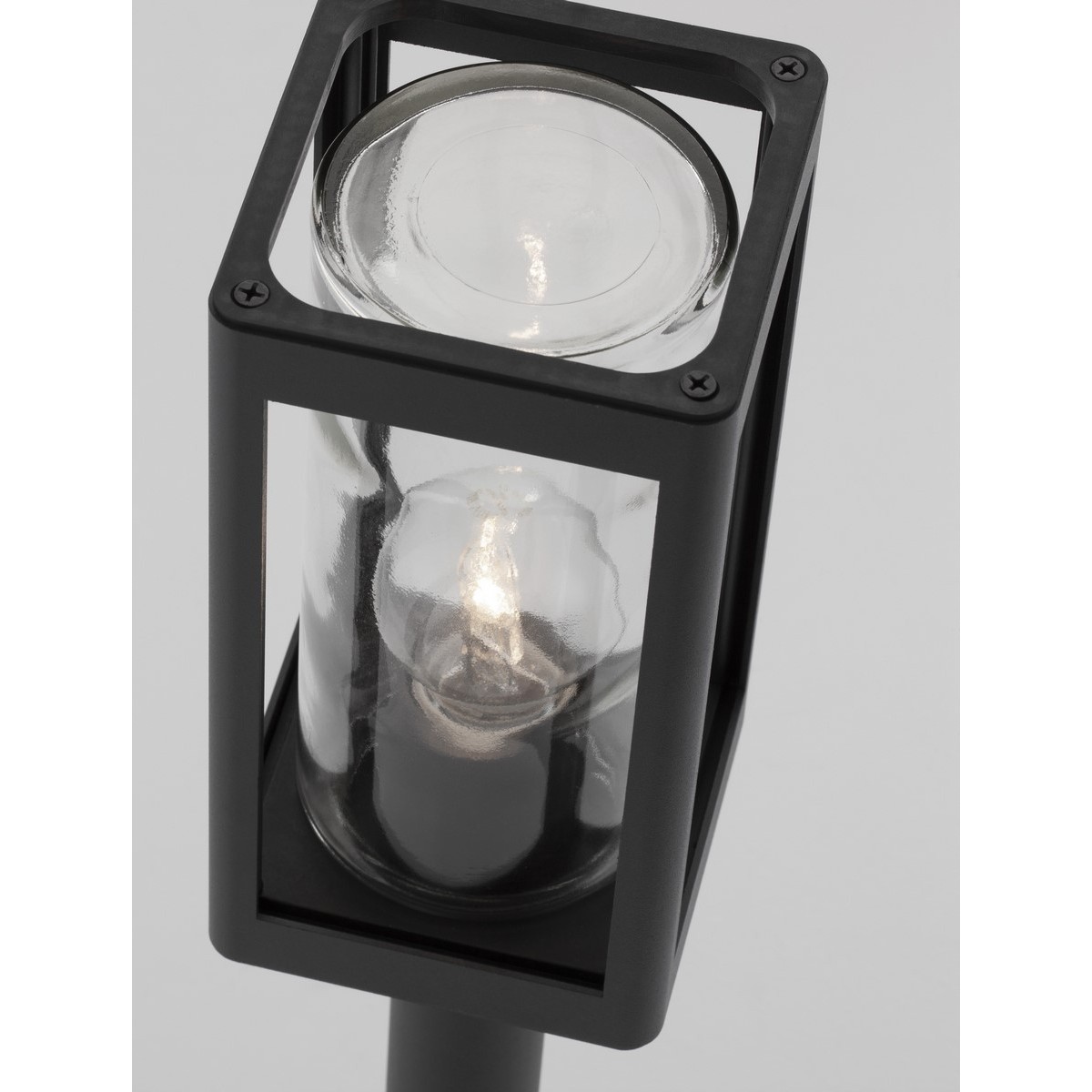 szara wspaniała lampa zewnętrzna - stojąca Luces Exclusivas JUCHITAN LE71507