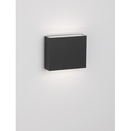 antracat modna lampa zewnętrzna - ścienna Luces Exclusivas JIUTEPEC LE71523