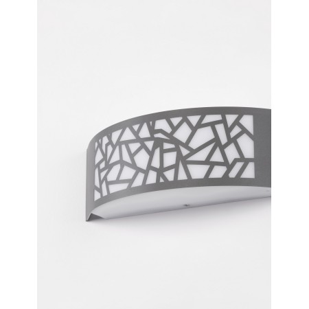 szara elegancka lampa zewnętrzna - ścienna Luces Exclusivas MICHOACAN LE71528