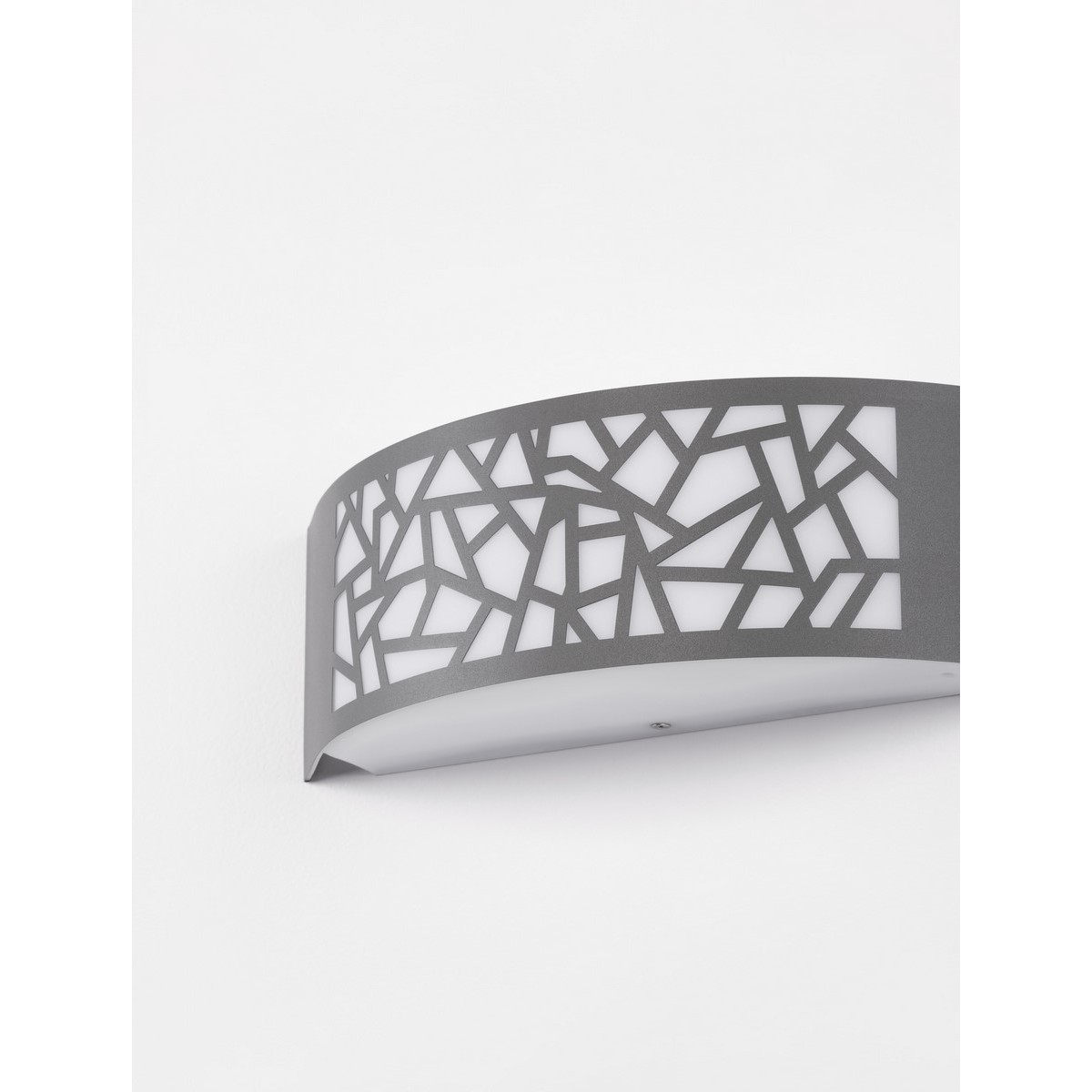 szara elegancka lampa zewnętrzna - ścienna Luces Exclusivas MICHOACAN LE71528