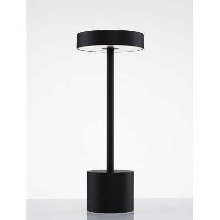 czarna wyszukana lampa zewnętrzna - przenośna Luces Exclusivas ZITACUARO LE71530