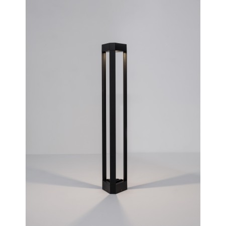 czarna unikatowa lampa zewnętrzna - stojąca Luces Exclusivas AGUACHICA LE71544