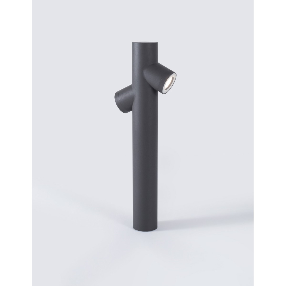 szara wyszukana lampa zewnętrzna - stojąca Luces Exclusivas MANICARAGUA LE71557