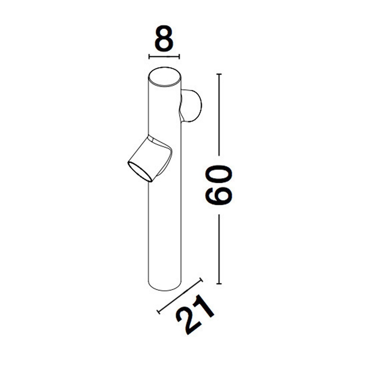 szara wyszukana lampa zewnętrzna - stojąca Luces Exclusivas MANICARAGUA LE71557