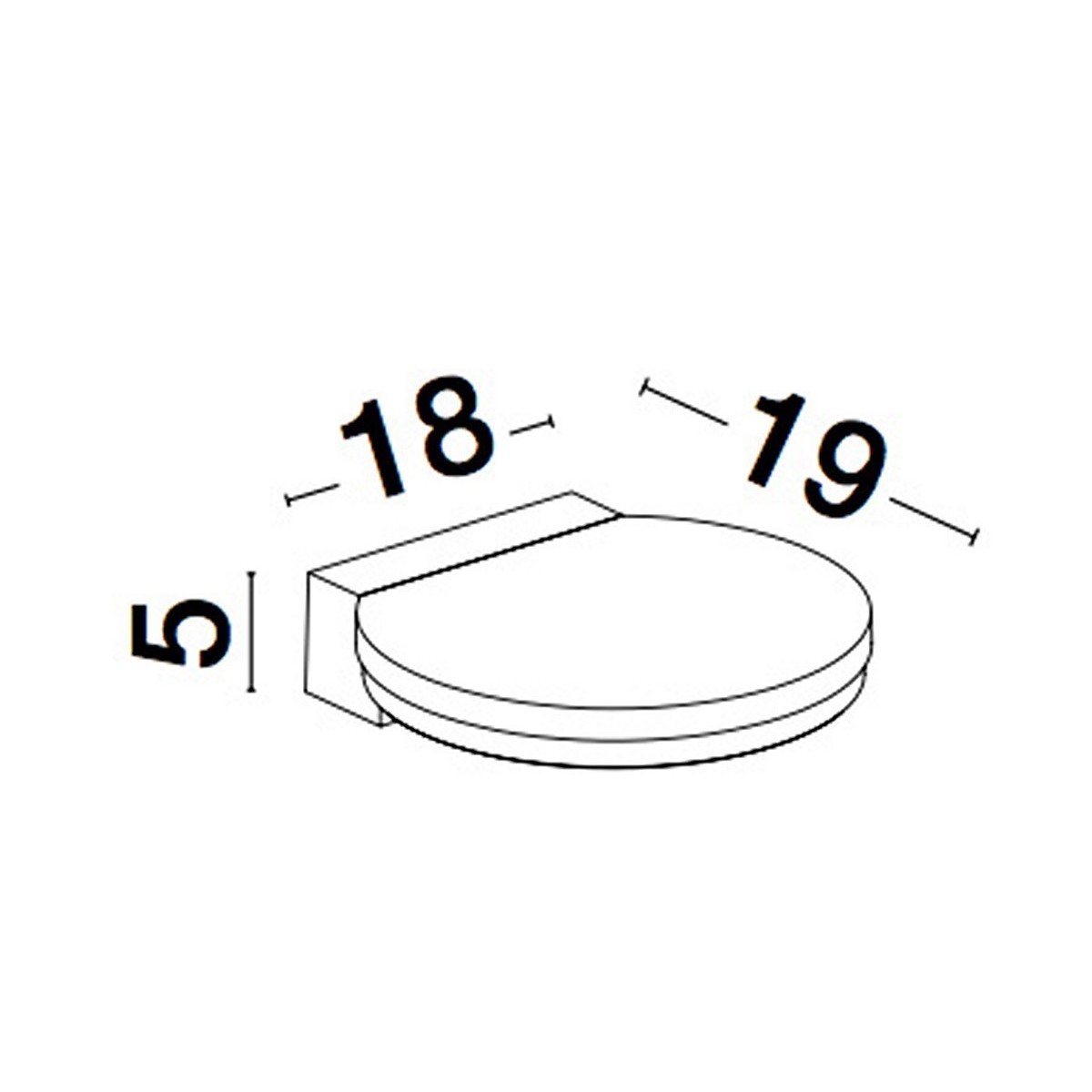 urokliwy kinkiet ogrodowy Luces Exclusivas ENCRUCIJADA LE71565