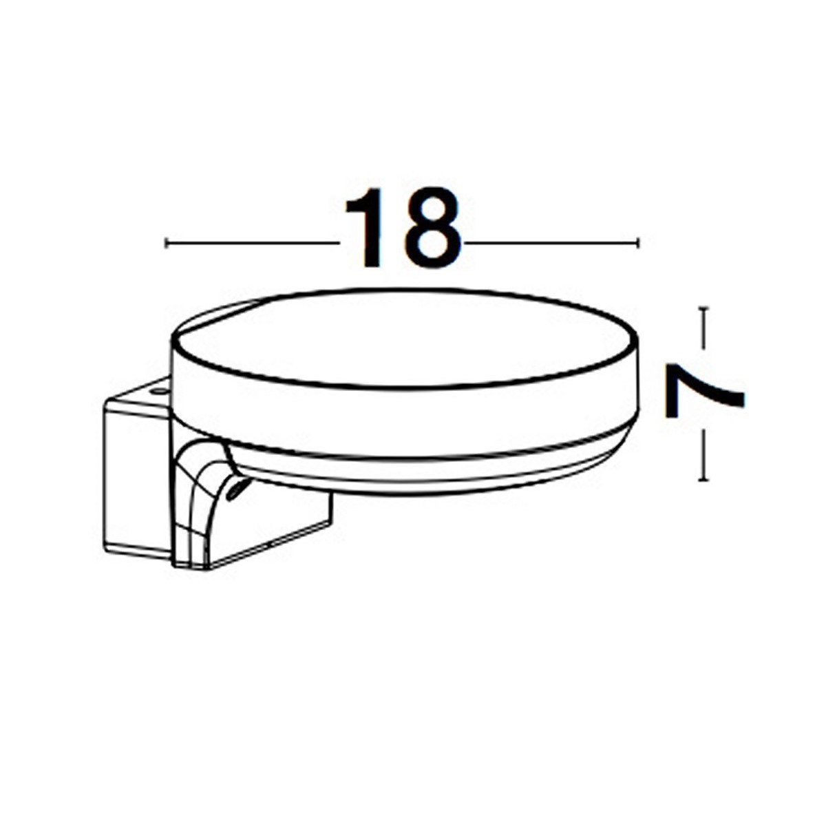 wytworny kinkiet ogrodowy Luces Exclusivas CAMPECHUELA LE71567