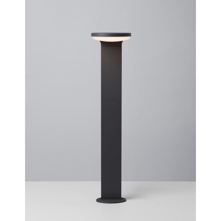 szara modna lampa zewnętrzna - stojąca Luces Exclusivas CAMPECHUELA LE71568