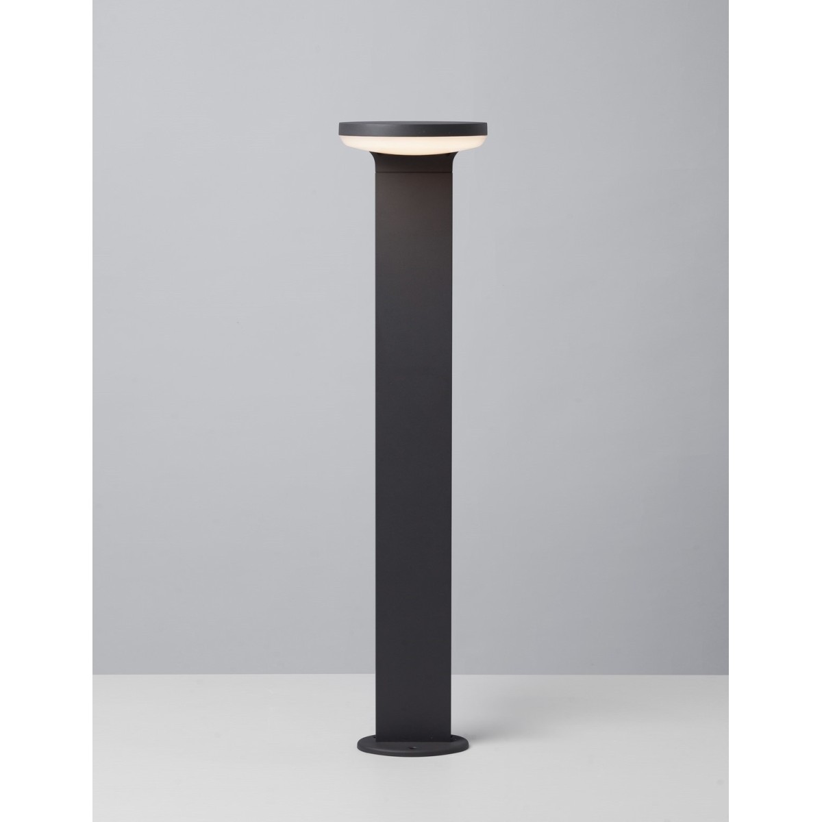 szara modna lampa zewnętrzna - stojąca Luces Exclusivas CAMPECHUELA LE71568