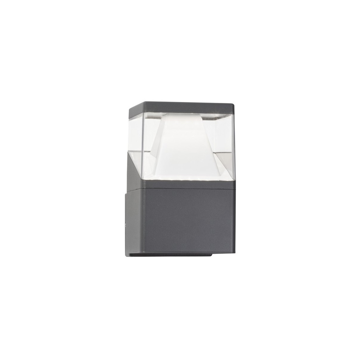 szara unikatowa lampa zewnętrzna - ścienna Luces Exclusivas HORMIGUEROS LE71571