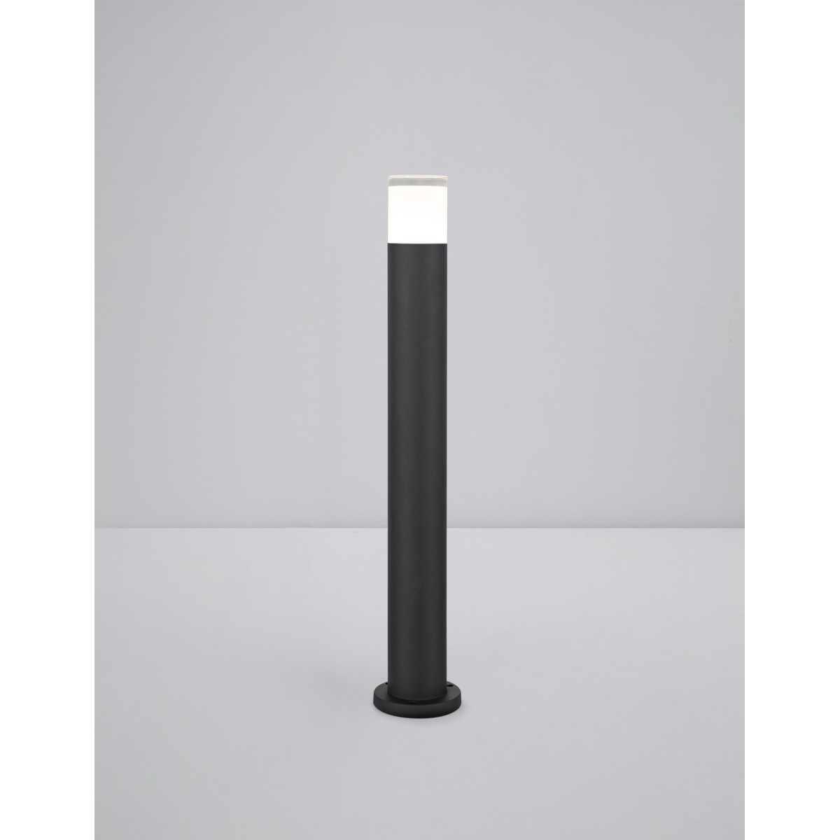 czarna designerska lampa zewnętrzna - stojąca Luces Exclusivas VILLAHERMOSA LE71574