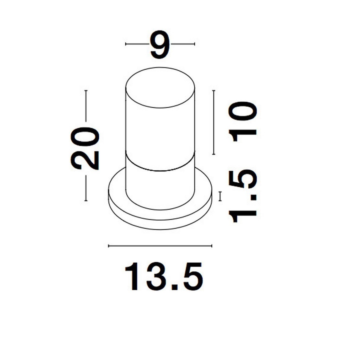 imponująca lampa ogrodowa - stojąca Luces Exclusivas VILLAHERMOSA LE71576