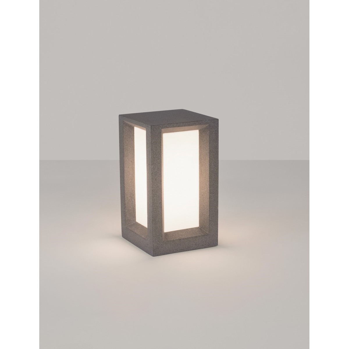 szara designerska lampa zewnętrzna - stojąca Luces Exclusivas APATZINGAN LE71583