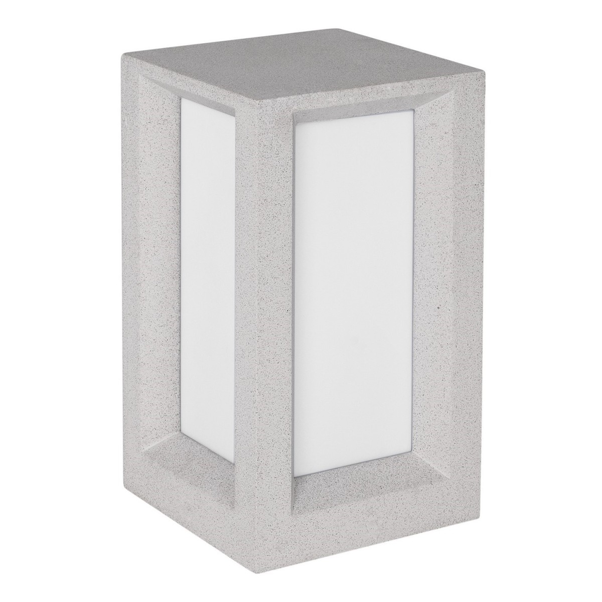 biała wyszukana lampa zewnętrzna - stojąca Luces Exclusivas APATZINGAN LE71584