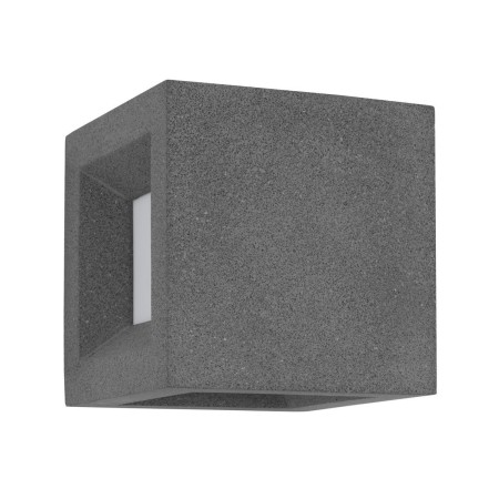 szara ekskluzywna lampa zewnętrzna - ścienna Luces Exclusivas APATZINGAN LE71585