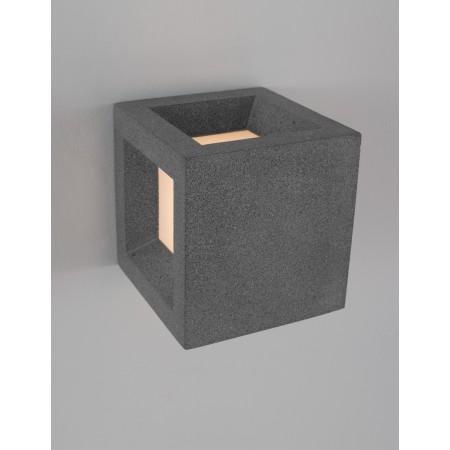 szara ekskluzywna lampa zewnętrzna - ścienna Luces Exclusivas APATZINGAN LE71585