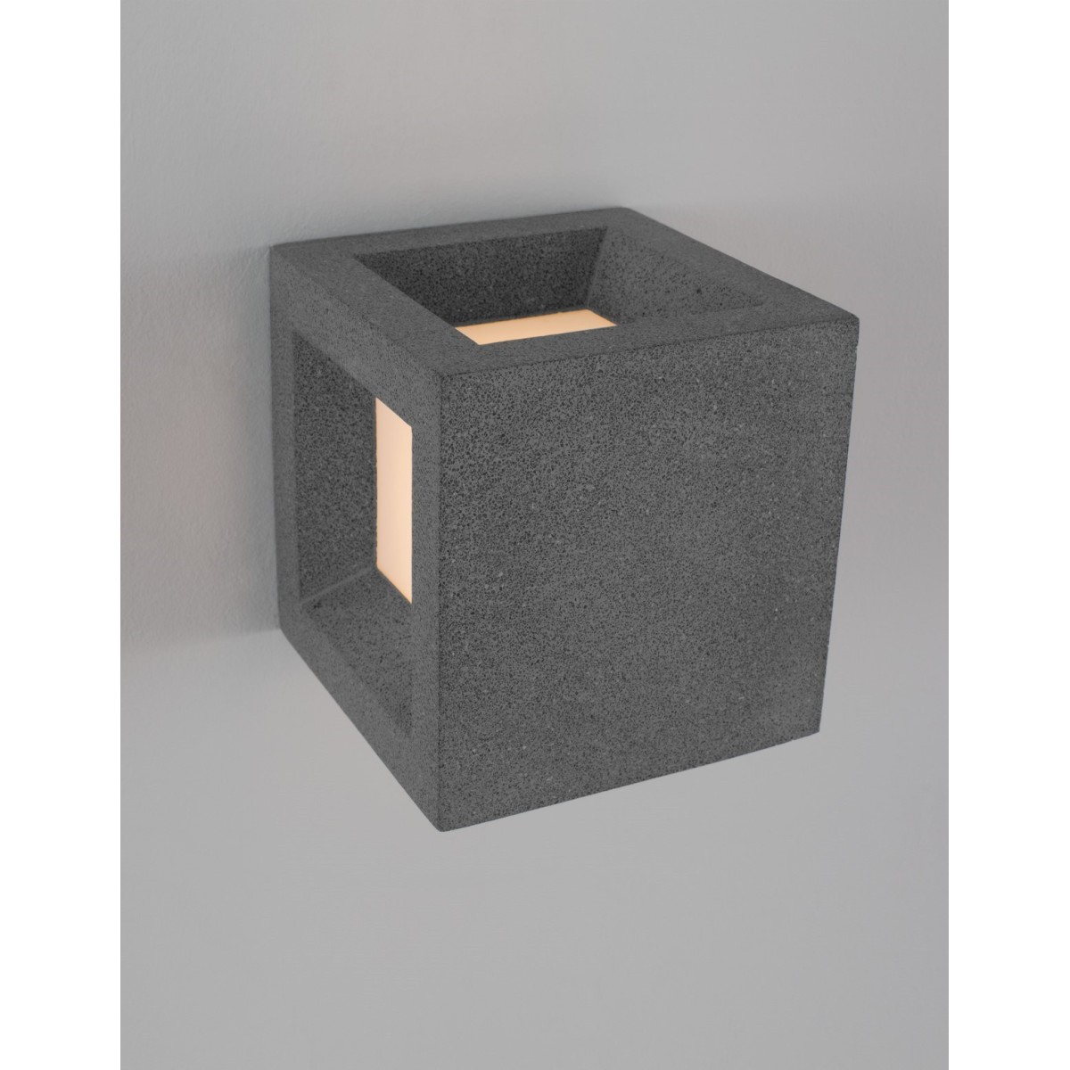 szara ekskluzywna lampa zewnętrzna - ścienna Luces Exclusivas APATZINGAN LE71585