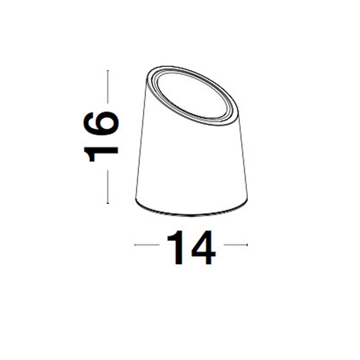 biała wspaniała lampa zewnętrzna - stojąca Luces Exclusivas CUERNAVACA LE71588