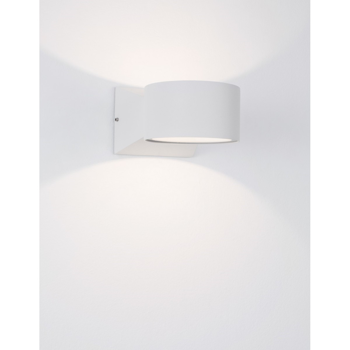 biała elegancka lampa zewnętrzna - ścienna Luces Exclusivas NUEVO LE71591