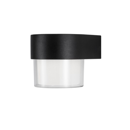 czarna modna lampa zewnętrzna - ścienna Luces Exclusivas HERMOSILLO LE71595