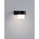 czarna modna lampa zewnętrzna - ścienna Luces Exclusivas HERMOSILLO LE71595