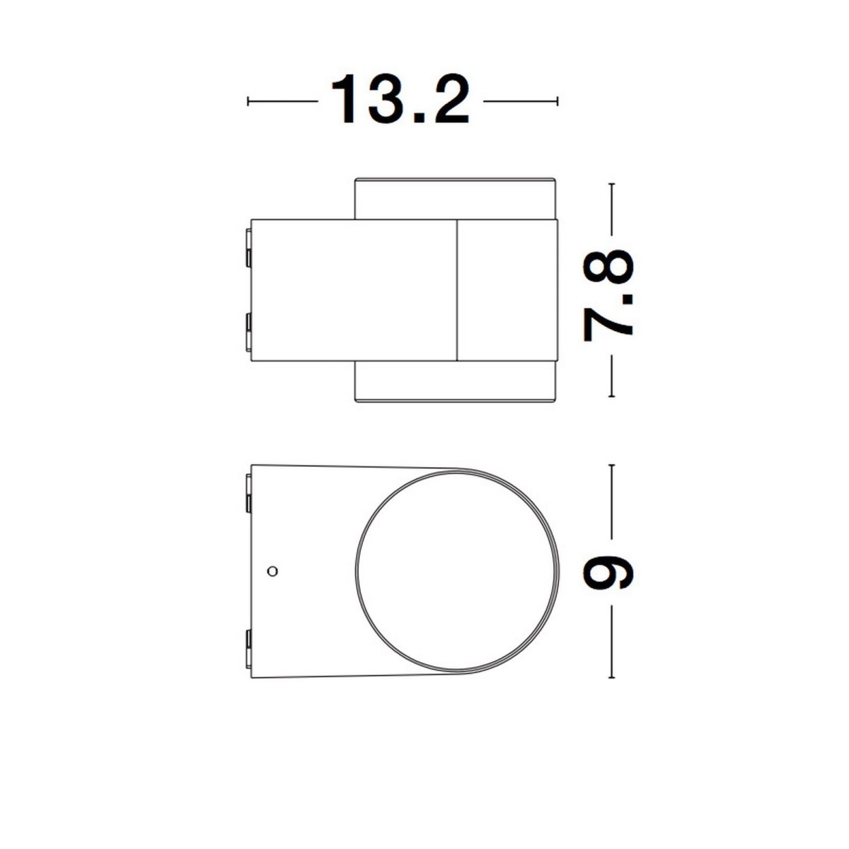 czarna unikatowa lampa zewnętrzna - ścienna Luces Exclusivas TAMAULIPAS LE71598