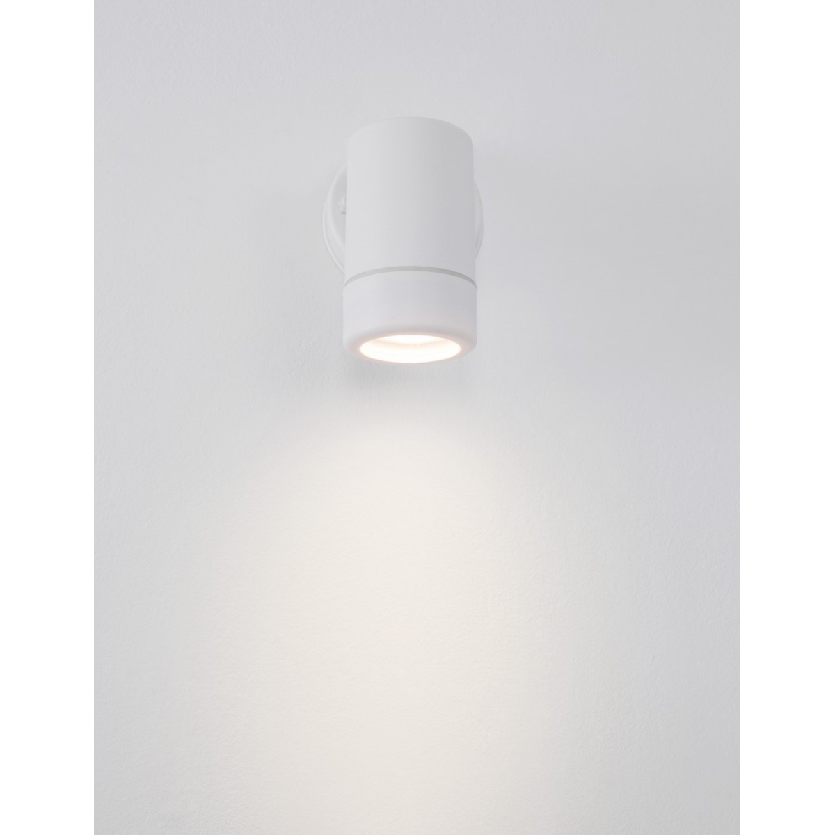 biała dekoracyjna lampa zewnętrzna - ścienna Luces Exclusivas MINATITLAN LE71599