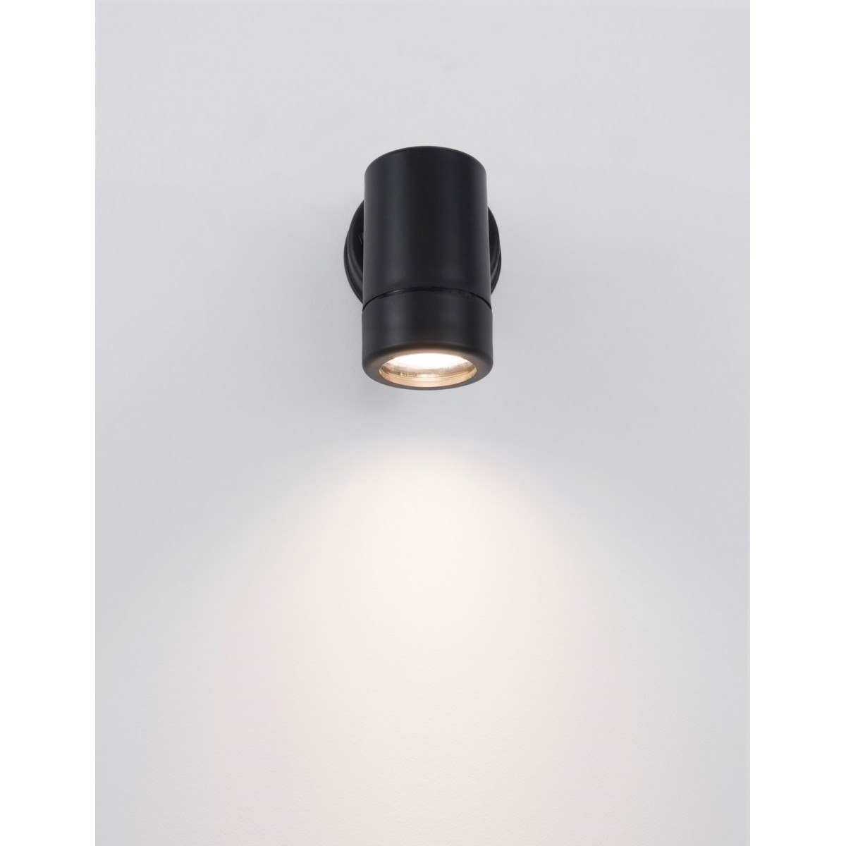 czarna elegancka lampa zewnętrzna - ścienna Luces Exclusivas MINATITLAN LE71600