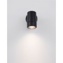 czarna elegancka lampa zewnętrzna - ścienna Luces Exclusivas MINATITLAN LE71600