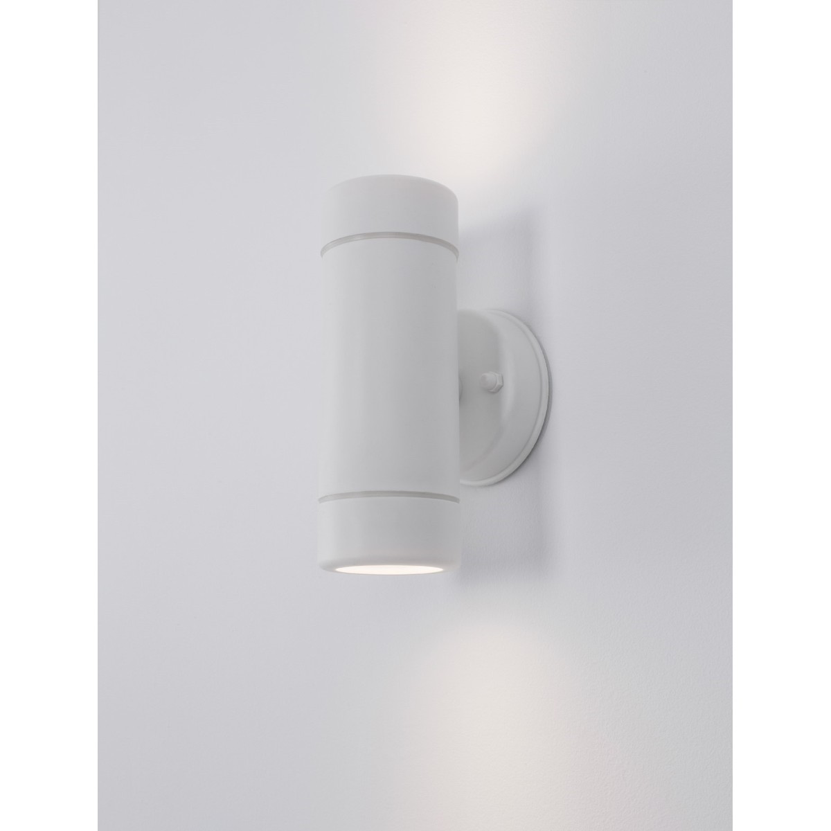 biała designerska lampa zewnętrzna - ścienna Luces Exclusivas MINATITLAN LE71601