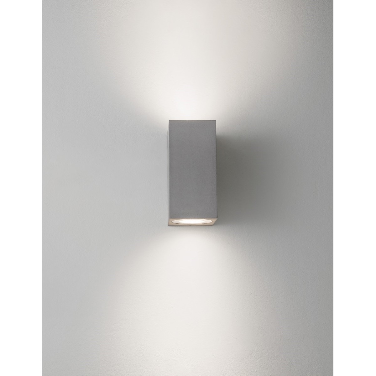 szara unikatowa lampa zewnętrzna - ścienna Luces Exclusivas IXTAPALUCA LE71607