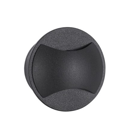 czarna dekoracyjna lampa zewnętrzna - ścienna Luces Exclusivas CHICOLOAPAN LE71617