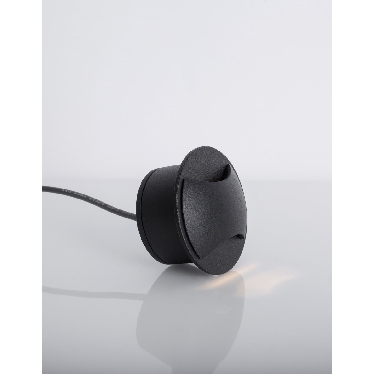 czarna dekoracyjna lampa zewnętrzna - ścienna Luces Exclusivas CHICOLOAPAN LE71617