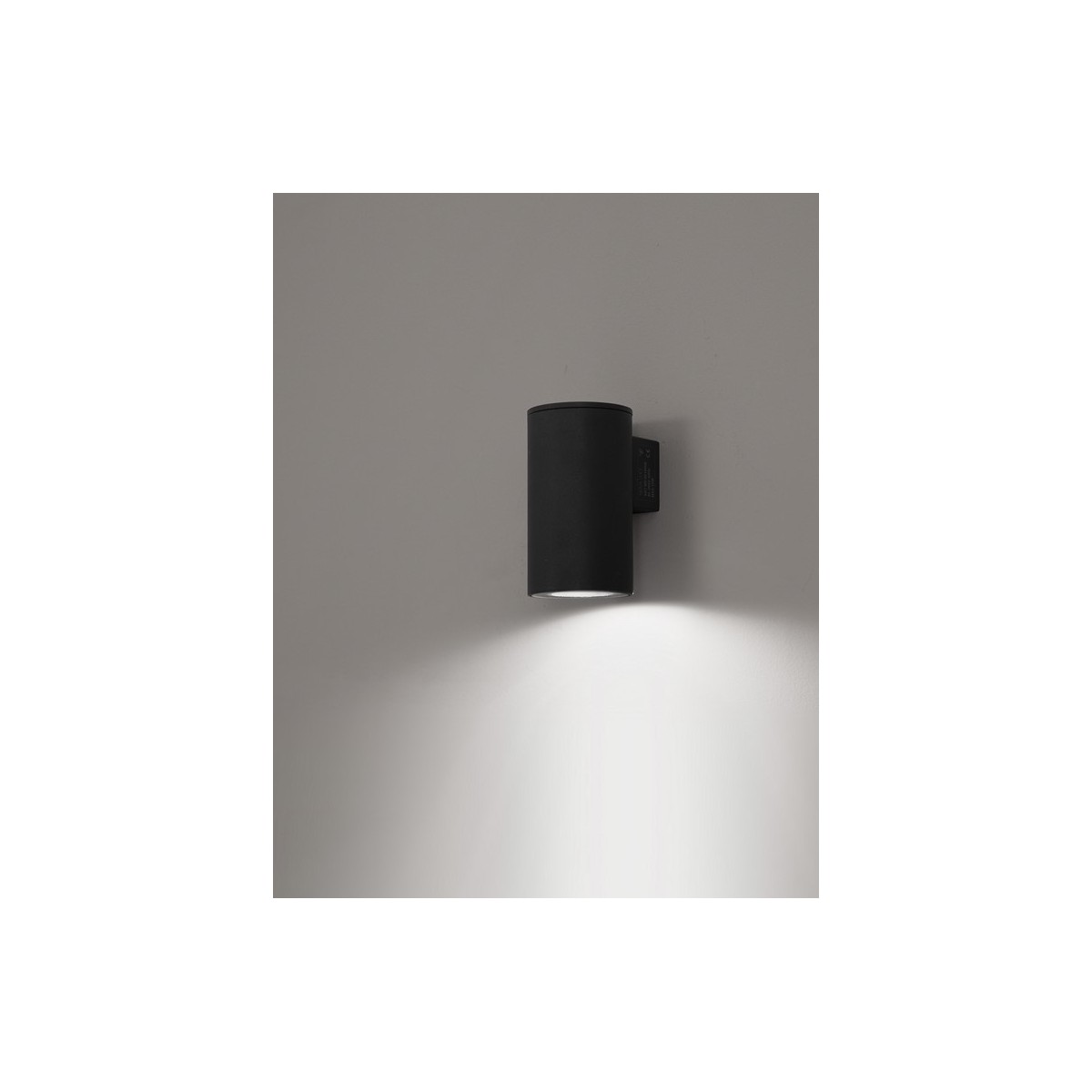 czarna ekskluzywna lampa zewnętrzna - ścienna Luces Exclusivas QUINTANA LE71623