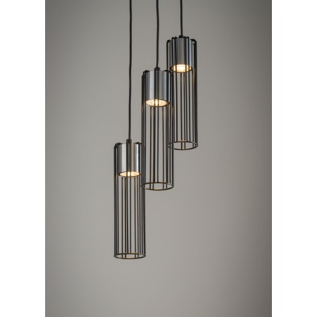 Sigma FOBIA SIG33457 lampa wisząca kolor czarny / srebrny