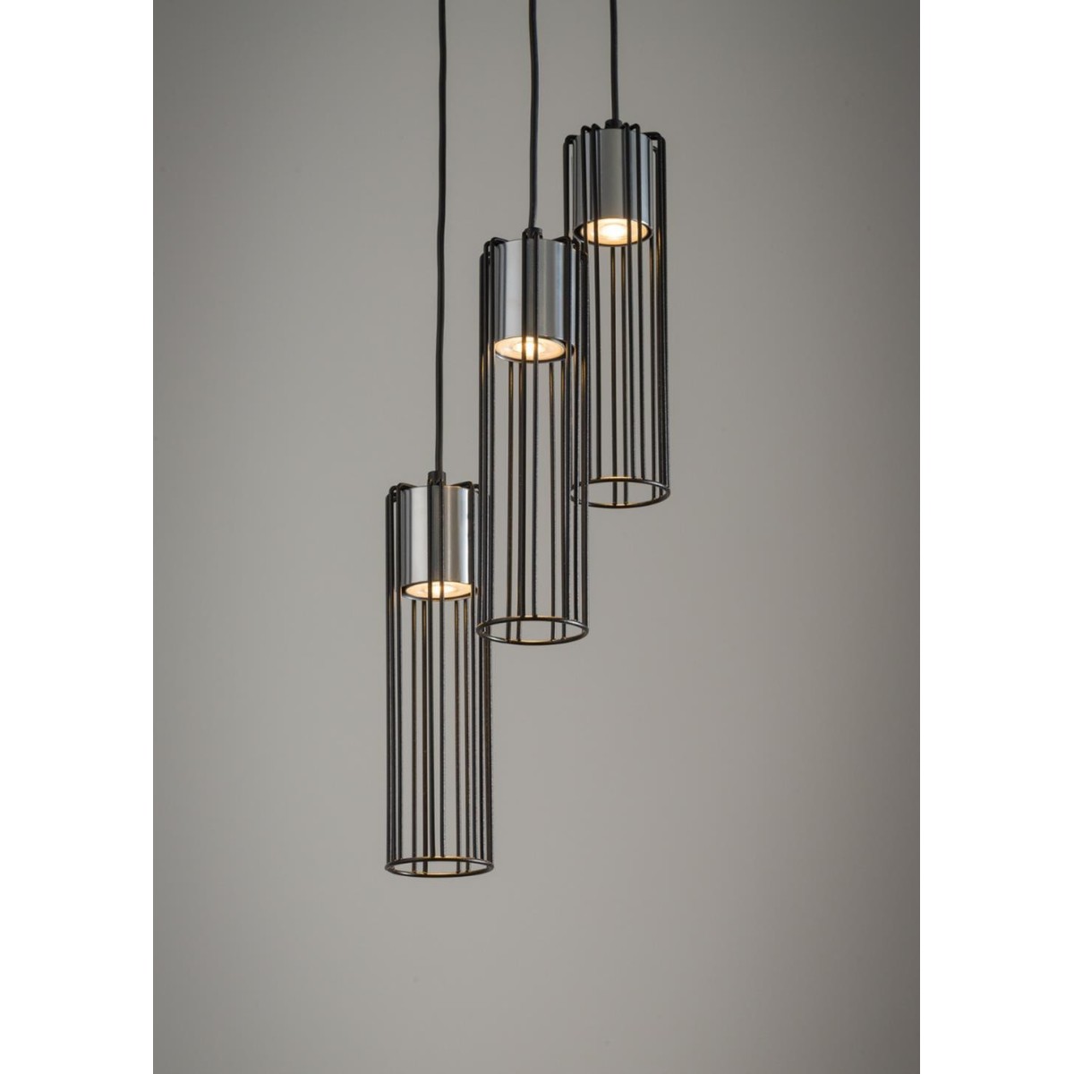 Sigma FOBIA SIG33457 lampa wisząca kolor czarny / srebrny