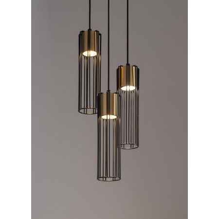 Sigma FOBIA SIG33458 lampa wisząca kolor czarny / złoty