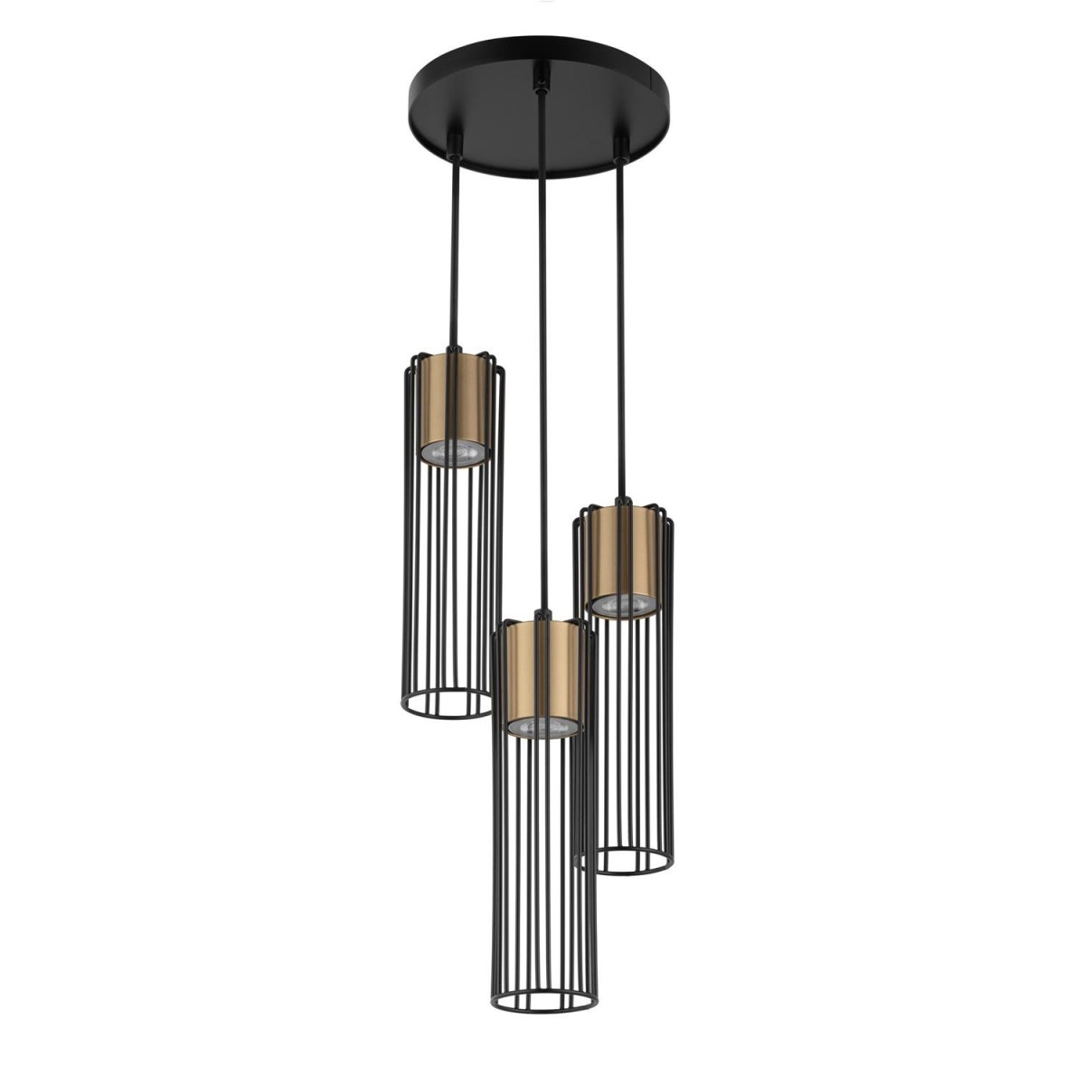 Sigma FOBIA SIG33458 lampa wisząca kolor czarny / złoty